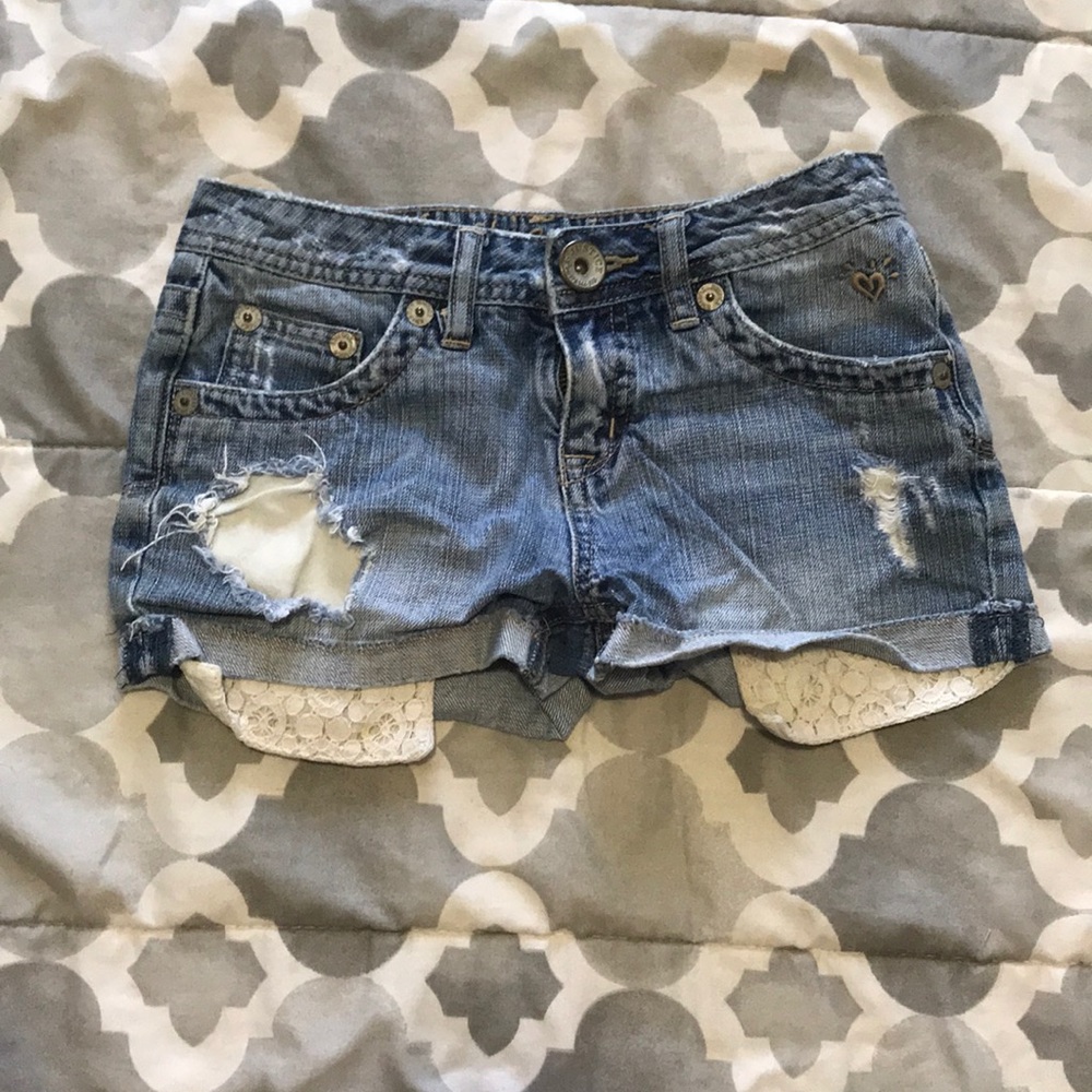 Justice kids shorts